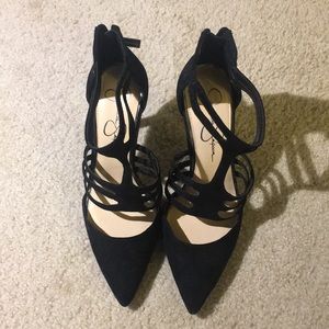 Jessica Simpson Black Heels